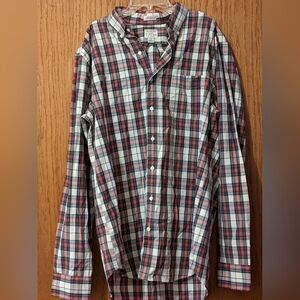 J Crew Plaid Button Down